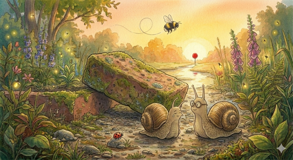 snail story for kids